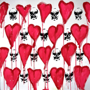 Skulls and hearts